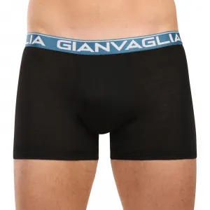 10PACK pánske boxerky Gianvaglia čierné (026) M, trenky