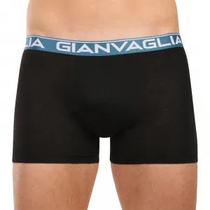 10PACK pánske boxerky Gianvaglia čierné (026) M, trenky