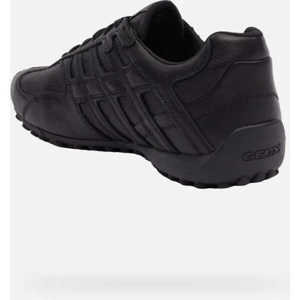Black men's sneakers Geox Snake Original - Men's