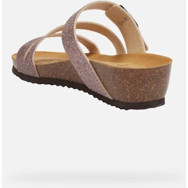 Brown women's sandals Geox Nesthellae - Women's