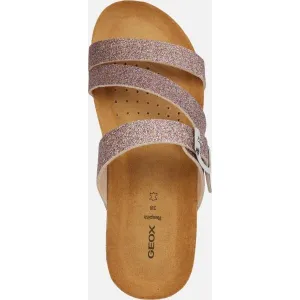 Brown women's sandals Geox Nesthellae - Women's