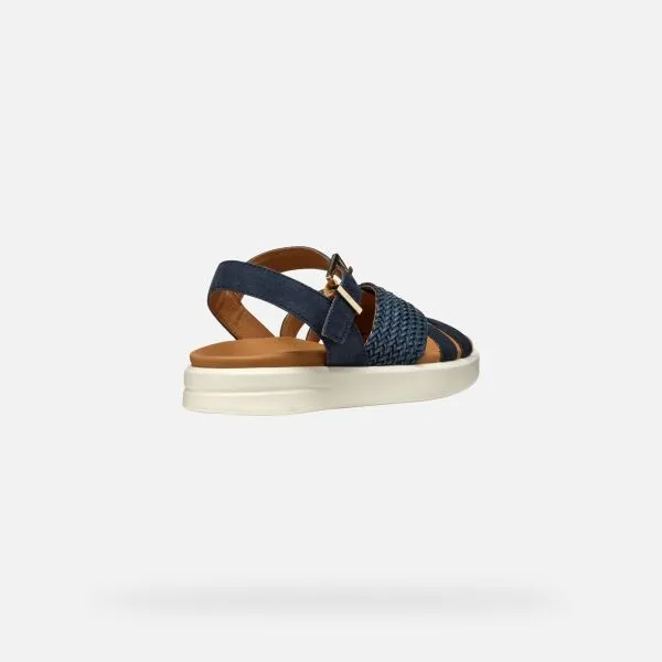 Dark blue women's sandals Geox XAN2S - Women's