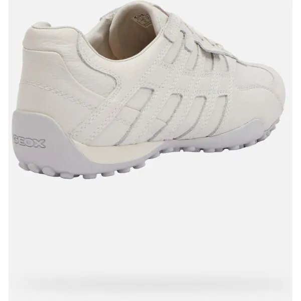 White men's sneakers Geox Snake Original - Men's
