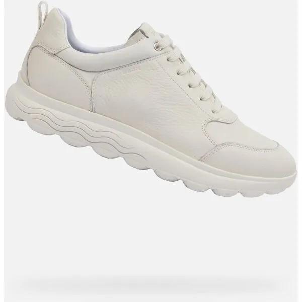 White men's sneakers Geox Spherica - Men's