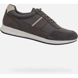 Dark grey men's sneakers Geox Avery - Men's