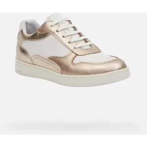 White women's sneakers Geox Jaysen - Women's