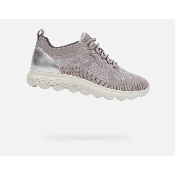 Beige women's sneakers Geox Spherica - Women's