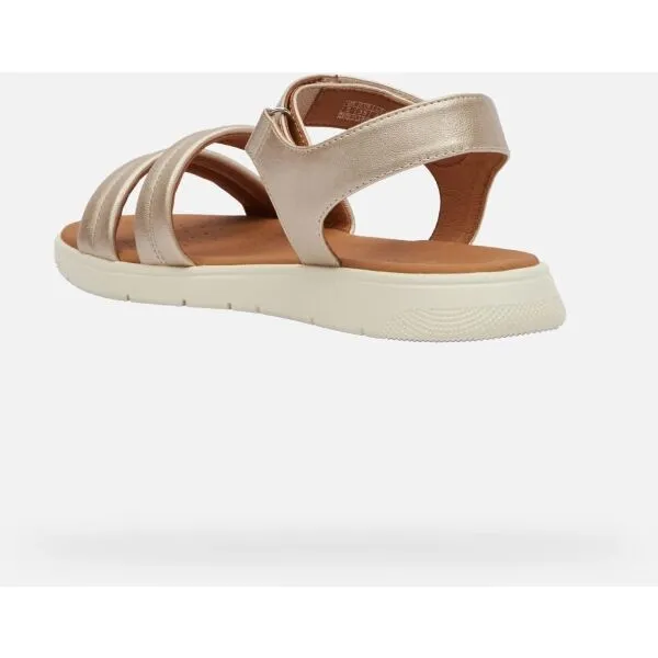 Gold women's sandals Geox Dandra - Women's