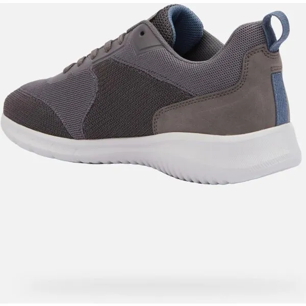 Dark grey men's sneakers Geox Monreale - Men's