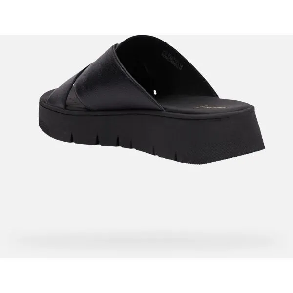 Black women's slippers Geox Dandra 40 - Women's