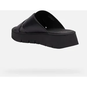 Black women's slippers Geox Dandra 40 - Women's