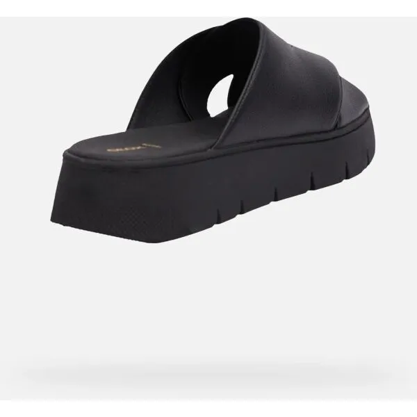 Black women's slippers Geox Dandra 40 - Women's