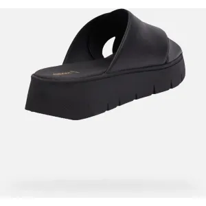Black women's slippers Geox Dandra 40 - Women's