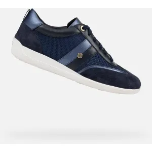 Dark blue women's sneakers Geox Myria - Women's