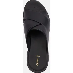 Black women's slippers Geox Dandra 40 - Women's