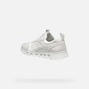 White men's sneakers Geox Spherica ECUB-4 - Men's