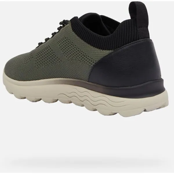 Dark green men's sneakers Geox Spherica - Men's