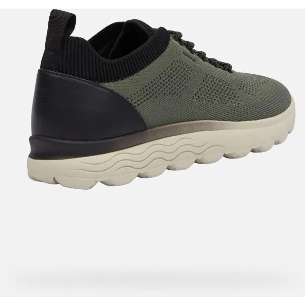 Dark green men's sneakers Geox Spherica - Men's