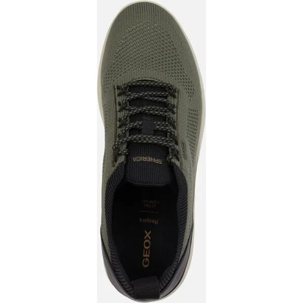 Dark green men's sneakers Geox Spherica - Men's