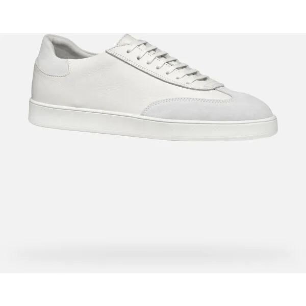 Men's white casual shoes Geox Regio - Men