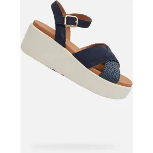 Dark blue women's sandals Geox XAN2.2S - Women's