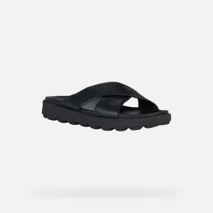 Black men's slippers Geox Spherica EC6 - Men