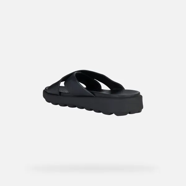 Black men's slippers Geox Spherica EC6 - Men