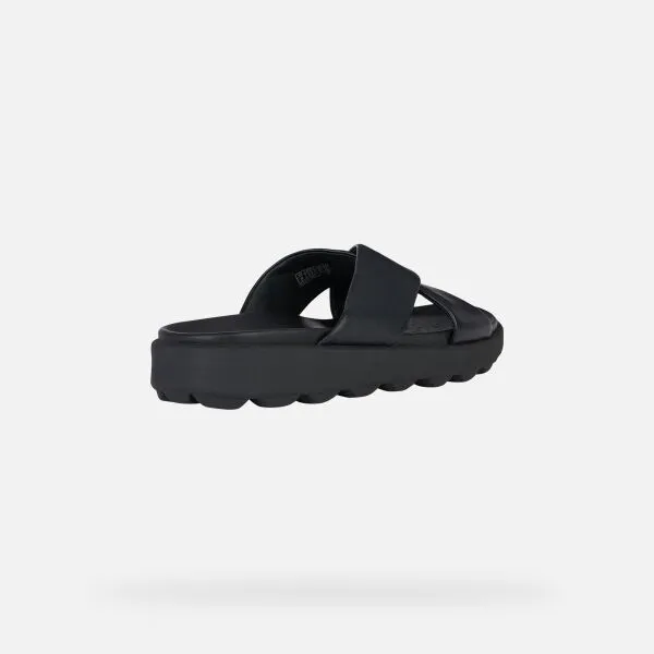 Black men's slippers Geox Spherica EC6 - Men