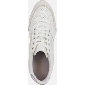White women's sneakers Geox Zosma - Women's