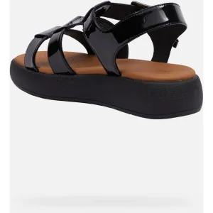 Black women's sandals Geox Camalei - Women's
