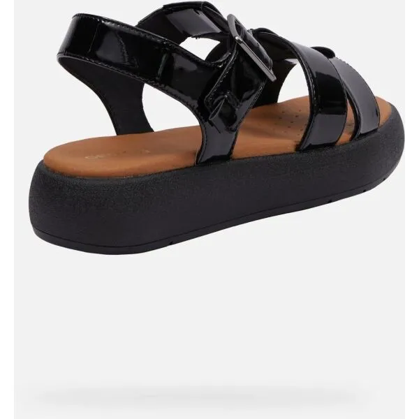 Black women's sandals Geox Camalei - Women's