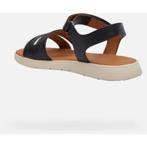 Black women's sandals Geox Dandra - Women's