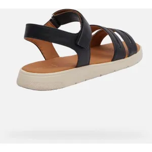 Black women's sandals Geox Dandra - Women's