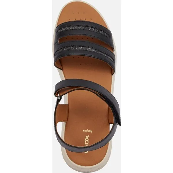 Black women's sandals Geox Dandra - Women's