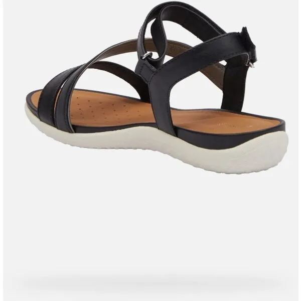 Black women's sandals Geox Vega - Women's