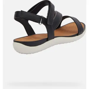 Black women's sandals Geox Vega - Women's