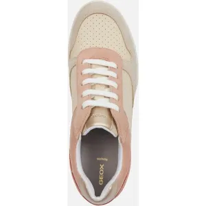 Brown women's sneakers Geox Jaysen - Women's