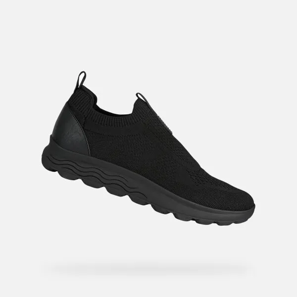 Black men's sneakers Geox Spherica - Men's