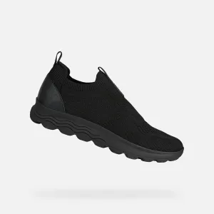 Black men's sneakers Geox Spherica - Men's