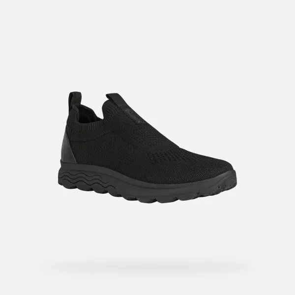 Black men's sneakers Geox Spherica - Men's