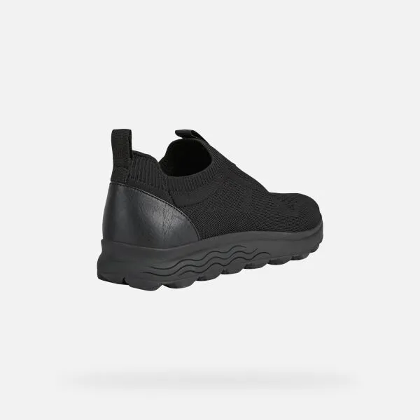 Black men's sneakers Geox Spherica - Men's