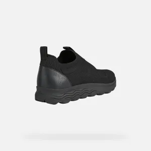 Black men's sneakers Geox Spherica - Men's