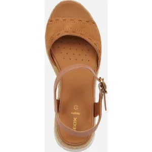 Brown women's sandals Geox Eolie - Women's