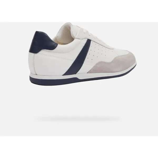 White men's sneakers Geox Renan - Men's