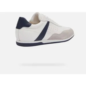 White men's sneakers Geox Renan - Men's