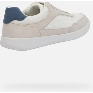 White men's sneakers Geox Rieti - Men's
