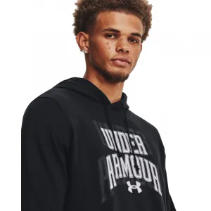 Pánska mikina s kapucňou UNDER ARMOUR UA Rival Terry Graphic HD-BLK