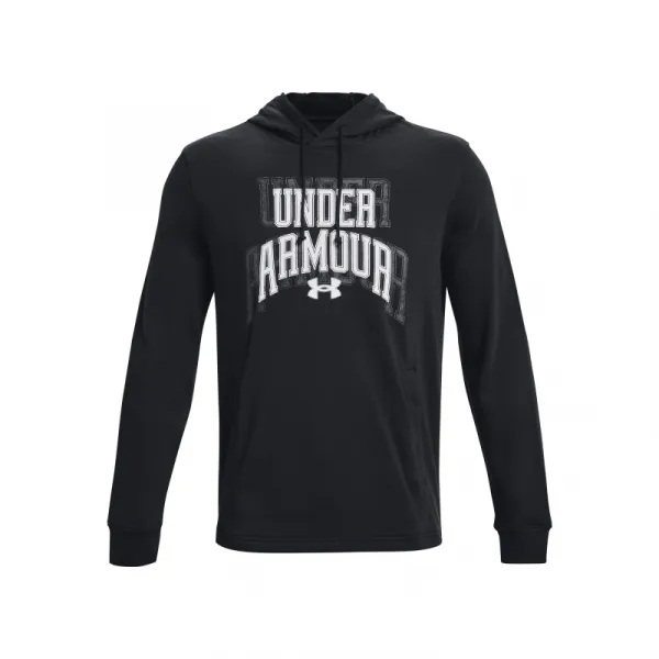 Pánska mikina s kapucňou UNDER ARMOUR UA Rival Terry Graphic HD-BLK