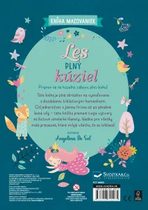 Les plný kúziel - omaľovánky, 1400 diamantov na nalepenie