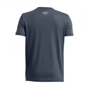 Chlapčenské tričko s krátkym rukávom UNDER ARMOUR UA B LOGO WORDMARK SS-GRY